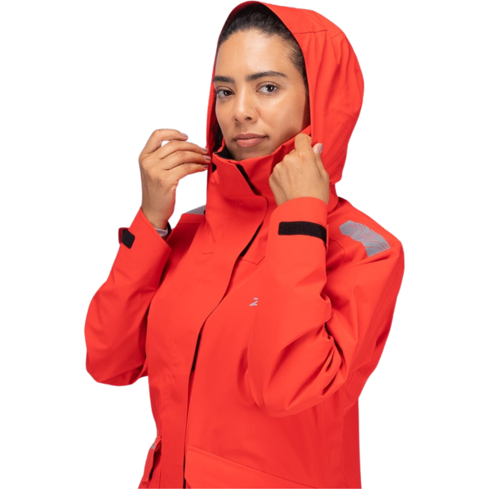 2026 Zhik Womens OFS600 Offshore Cruising Sailing Jacket JKT-0600-W-FRD - Flame Red